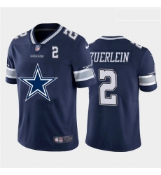 Nike Cowboys 2 Greg Zuerlein Navy Team Big Logo Number Vapor Untouchable Limited Jersey