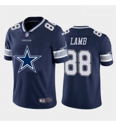 Nike Cowboys 88 Ceedee Lamb Navy Team Big Logo Vapor Untouchable Limited Jersey