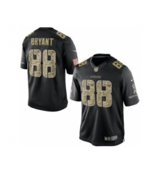 Nike Dallas Cowboys 88 Dez Bryant Black Limited Salute to Service Stitched NFL Jersey