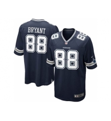 Nike Dallas Cowboys 88 Dez Bryant blue Game NFL Jersey