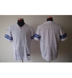 Nike Dallas Cowboys Blank White Elite NFL Jersey