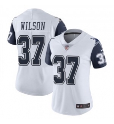 Nike Donovan Wilson Dallas Cowboys Limited White Color Rush Vapor Untouchable Jersey Women