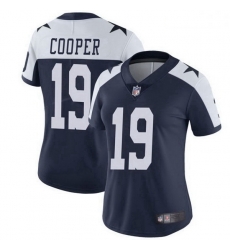 Women Dallas Cowboys 19 Amari Cooper Navy Limited Alternate Vapor Untouchable Jersey