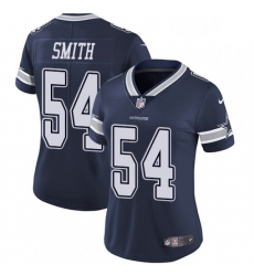 Womens Nike Dallas Cowboys 54 Jaylon Smith Elite Navy Blue Team Color NFL Jersey