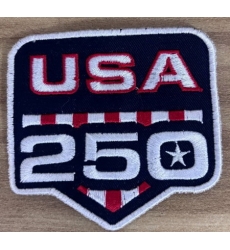 Men Denver Broncos USA 250 Anniversary Patch Biaog