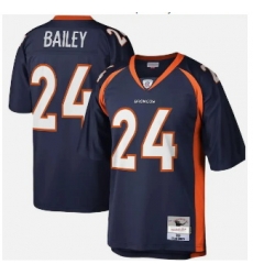 NFL Denver Broncos Champ Bailey Blue Mitchell & Ness Throwback Jersey Mens NFL Denver Broncos Champ Bailey Blue Mitchell & Ness Throwback Jersey Mens
