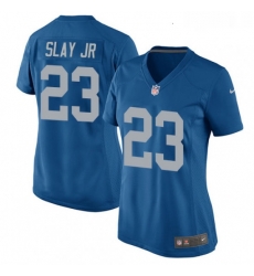 Womens Nike Detroit Lions 23 Darius Slay Jr Game Blue Alternate NFL Jersey