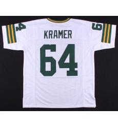 Men packers jerry kramer White  jersey