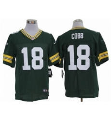 Nike Green Bay Packers 18 Randall Cobb Green Limited NFL Jersey