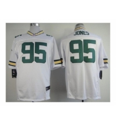 Nike Green Bay Packers 95 Datone Jones white Elite NFL Jersey