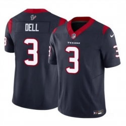 Men Houston Texans 3 Tank Dell Navy 2023 F U S E Vapor Untouchable Stitched Football Jersey Men Houston Texans 3 Tank Dell Navy 2023 F U S E Vapor Untouchable Stitched Football Jersey
