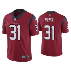 Men Houston Texans 31 Dameon Pierce Red Vapor Untouchable Limited Stitched Jersey Men Houston Texans 31 Dameon Pierce Red Vapor Untouchable Limited Stitched Jersey