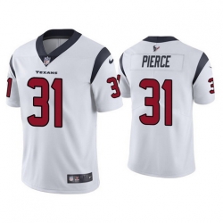Men Houston Texans 31 Dameon Pierce White Vapor Untouchable Limited Stitched Jersey Men Houston Texans 31 Dameon Pierce White Vapor Untouchable Limited Stitched Jersey