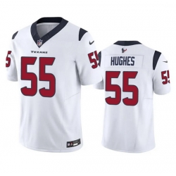 Men Houston Texans 55 Jerry Hughes White 2023 F U S E Vapor Untouchable Stitched Football Jersey Men Houston Texans 55 Jerry Hughes White 2023 F U S E Vapor Untouchable Stitched Football Jersey