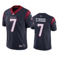 Men Houston Texans 7 C J Stroud Navy Vapor Untouchable Stitched Football Jersey Men Houston Texans 7 C J Stroud Navy Vapor Untouchable Stitched Football Jersey