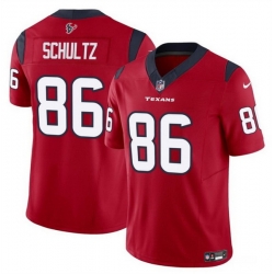 Men Houston Texans 86 Dalton Schultz Red 2023 F U S E Vapor Untouchable Stitched Football Jersey Men Houston Texans 86 Dalton Schultz Red 2023 F U S E Vapor Untouchable Stitched Football Jersey