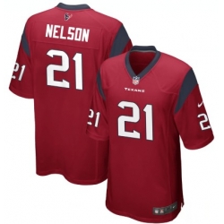 Men Nike Houston Texans 21 Steven Nelson Red Vapor Limited Jersey Men Nike Houston Texans 21 Steven Nelson Red Vapor Limited Jersey