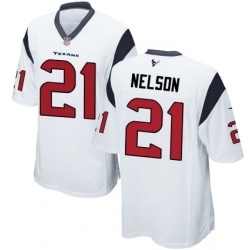 Men Nike Houston Texans 21 Steven Nelson White Vapor Limited Jersey Men Nike Houston Texans 21 Steven Nelson White Vapor Limited Jersey