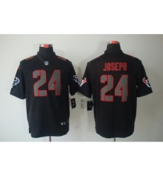 Nike Houston Texans 24 Joseph Black Limited Impact NFL Jersey