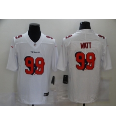 Nike Houston Texans 99 J J  Watt White Shadow Logo Limited Jersey