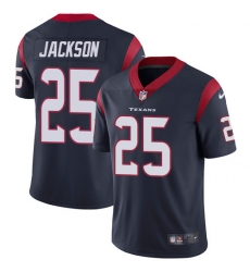 Nike Texans #25 Kareem Jackson Navy Blue Team Color Mens Stitched NFL Vapor Untouchable Limited Jersey