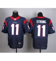 nike nfl jerseys houston texans 11 strong blue[Elite]