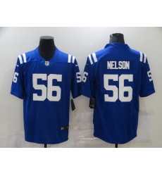 Nike Indianapolis Colts 56 Quenton Nelson Royal Color Rush Limited Jersey