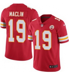 Nike Chiefs #19 Jeremy Maclin Red Mens Stitched NFL Limited Rush Jersey