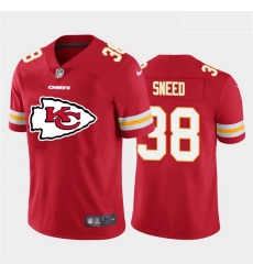 Nike Chiefs 38 L 27Jarius Sneed Red Team Big Logo Vapor Untouchable Limited Jersey