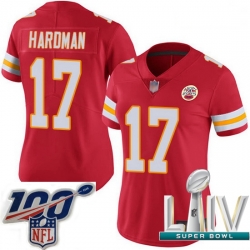 2020 Super Bowl LIV Women Kansas City Chiefs #17 Mecole Hardman Limited Red Rush Vapor Untouchable Football Jersey 2020 Super Bowl LIV Women Kansas City Chiefs #17 Mecole Hardman Limited Red Rush Vapor Untouchable Football Jersey
