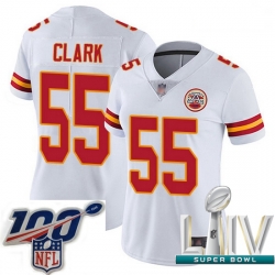 2020 Super Bowl LIV Women Kansas City Chiefs #55 Frank Clark White Vapor Untouchable Limited Player Football Jersey 2020 Super Bowl LIV Women Kansas City Chiefs #55 Frank Clark White Vapor Untouchable Limited Player Football Jersey
