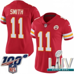 2020 Super Bowl LIV Women Nike Kansas City Chiefs #11 Alex Smith Red Team Color Vapor Untouchable Limited Player NFL Jersey 2020 Super Bowl LIV Women Nike Kansas City Chiefs #11 Alex Smith Red Team Color Vapor Untouchable Limited Player NFL Jersey