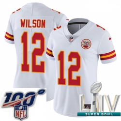 2020 Super Bowl LIV Women Nike Kansas City Chiefs #12 Albert Wilson White Vapor Untouchable Limited Player NFL Jersey 2020 Super Bowl LIV Women Nike Kansas City Chiefs #12 Albert Wilson White Vapor Untouchable Limited Player NFL Jersey