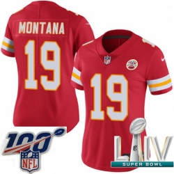 2020 Super Bowl LIV Women Nike Kansas City Chiefs #19 Joe Montana Red Team Color Vapor Untouchable Limited Player NFL Jersey 2020 Super Bowl LIV Women Nike Kansas City Chiefs #19 Joe Montana Red Team Color Vapor Untouchable Limited Player NFL Jersey