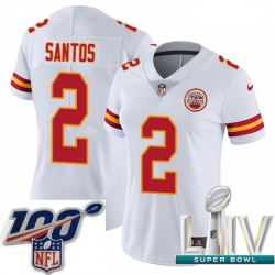 2020 Super Bowl LIV Women Nike Kansas City Chiefs #2 Cairo Santos White Vapor Untouchable Limited Player NFL Jersey 2020 Super Bowl LIV Women Nike Kansas City Chiefs #2 Cairo Santos White Vapor Untouchable Limited Player NFL Jersey