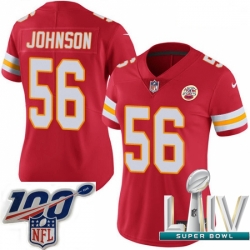 2020 Super Bowl LIV Women Nike Kansas City Chiefs #56 Derrick Johnson Red Team Color Vapor Untouchable Limited Player NFL Jersey 2020 Super Bowl LIV Women Nike Kansas City Chiefs #56 Derrick Johnson Red Team Color Vapor Untouchable Limited Player NFL Jersey