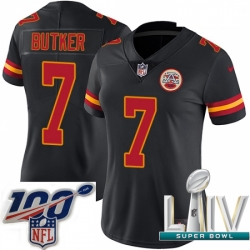 2020 Super Bowl LIV Women Nike Kansas City Chiefs #7 Harrison Butker Limited Black Rush Vapor Untouchable NFL Jersey 2020 Super Bowl LIV Women Nike Kansas City Chiefs #7 Harrison Butker Limited Black Rush Vapor Untouchable NFL Jersey