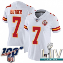 2020 Super Bowl LIV Women Nike Kansas City Chiefs #7 Harrison Butker White Vapor Untouchable Limited Player NFL Jersey 2020 Super Bowl LIV Women Nike Kansas City Chiefs #7 Harrison Butker White Vapor Untouchable Limited Player NFL Jersey