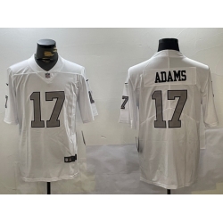 Men Las Vegas Raiders 17 Davante Adams white 2023 F U S E Vapor Untouchable Stitched Football Jersey