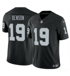 Men Las Vegas Raiders 19 Malik Benson Black 2026 Draft F U S E Vapor Untouchable Limited Stitched Football Jersey Men Las Vegas Raiders 19 Malik Benson Black 2026 Draft F U S E Vapor Untouchable Limited Stitched Football Jersey