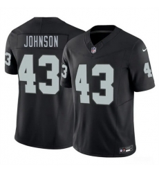 Men Las Vegas Raiders 43 Dalton Johnson Black 2026 Draft F U S E Vapor Untouchable Limited Stitched Football Jersey Men Las Vegas Raiders 43 Dalton Johnson Black 2026 Draft F U S E Vapor Untouchable Limited Stitched Football Jersey