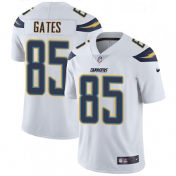 Youth Nike Los Angeles Chargers 85 Antonio Gates Elite White NFL Jersey