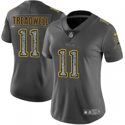 Nike Vikings #11 Laquon Treadwell Gray Static Womens NFL Vapor Untouchable Game Jersey