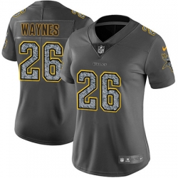 Nike Vikings #26 Trae Waynes Gray Static Womens NFL Vapor Untouchable Game Jersey