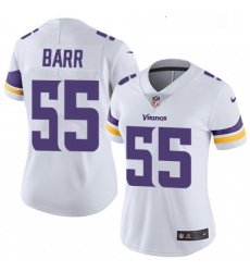 Womens Nike Minnesota Vikings 55 Anthony Barr Elite White NFL Jersey