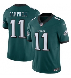 Men Philadelphia Eagles 11 Jihaad Campbell Green 2026 F U S E Vapor Untouchable Limited Stitched Football Jersey Men Philadelphia Eagles 11 Jihaad Campbell Green 2026 F U S E Vapor Untouchable Limited Stitched Football Jersey