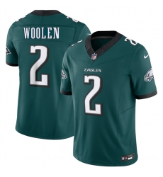 Men Philadelphia Eagles 2 Tariq Woolen Green 2026 F U S E Vapor Untouchable Limited Stitched Football Jersey Men Philadelphia Eagles 2 Tariq Woolen Green 2026 F U S E Vapor Untouchable Limited Stitched Football Jersey