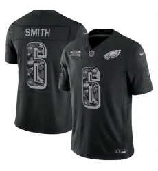 Men Philadelphia Eagles 6 DeVonta Smith Black F U S E 2026 Salute to Service Limited Stitched Football Jersey Men Philadelphia Eagles 6 DeVonta Smith Black F U S E 2026 Salute to Service Limited Stitched Football Jersey