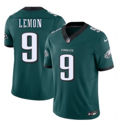 Men Philadelphia Eagles  9 Makai Lemon Green 2026 Draft F U S E  Vapor Untouchable Limited Stitched Football Jersey