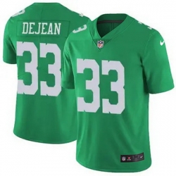 Men Philadelphia Eagles Cooper DeJean #33 Black Vapor Untouchable Stitched NFL Jersey